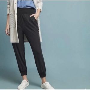 Maeve Anthropologie Cicerone Joggers Black Medium